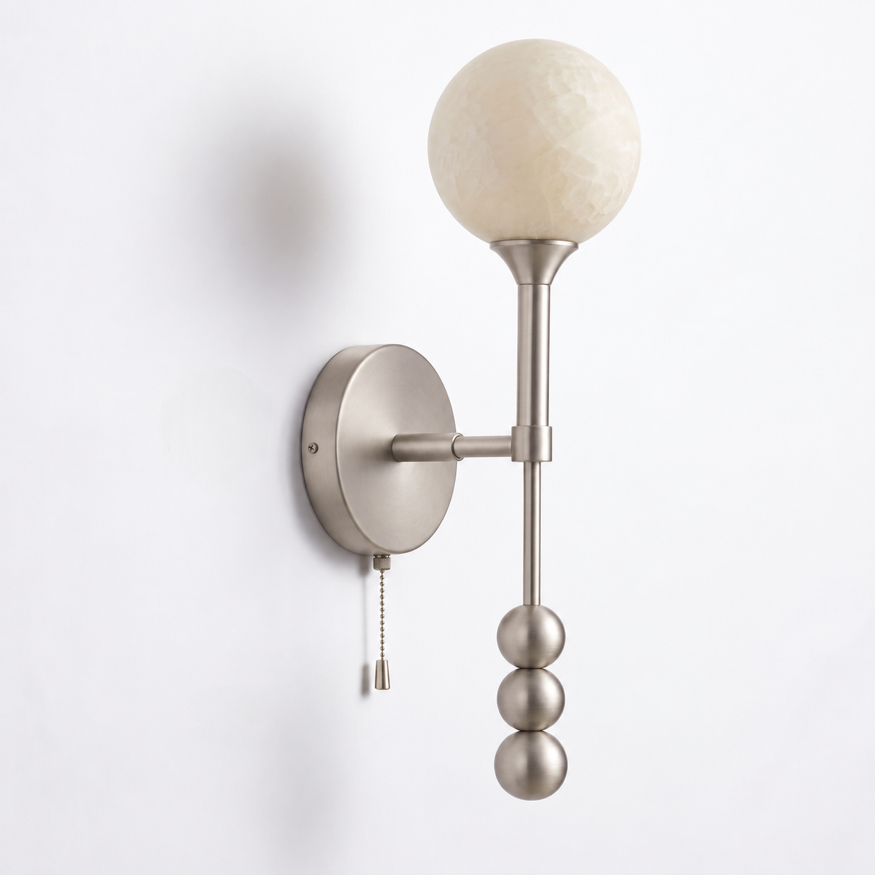 Abacus Alabaster Wall Sconce - Image 5