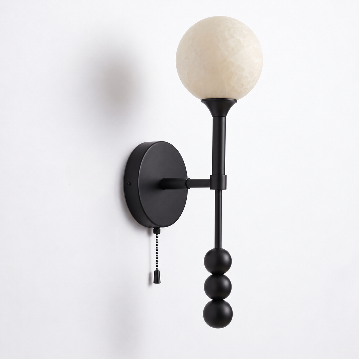 Abacus Alabaster Wall Sconce - Image 6
