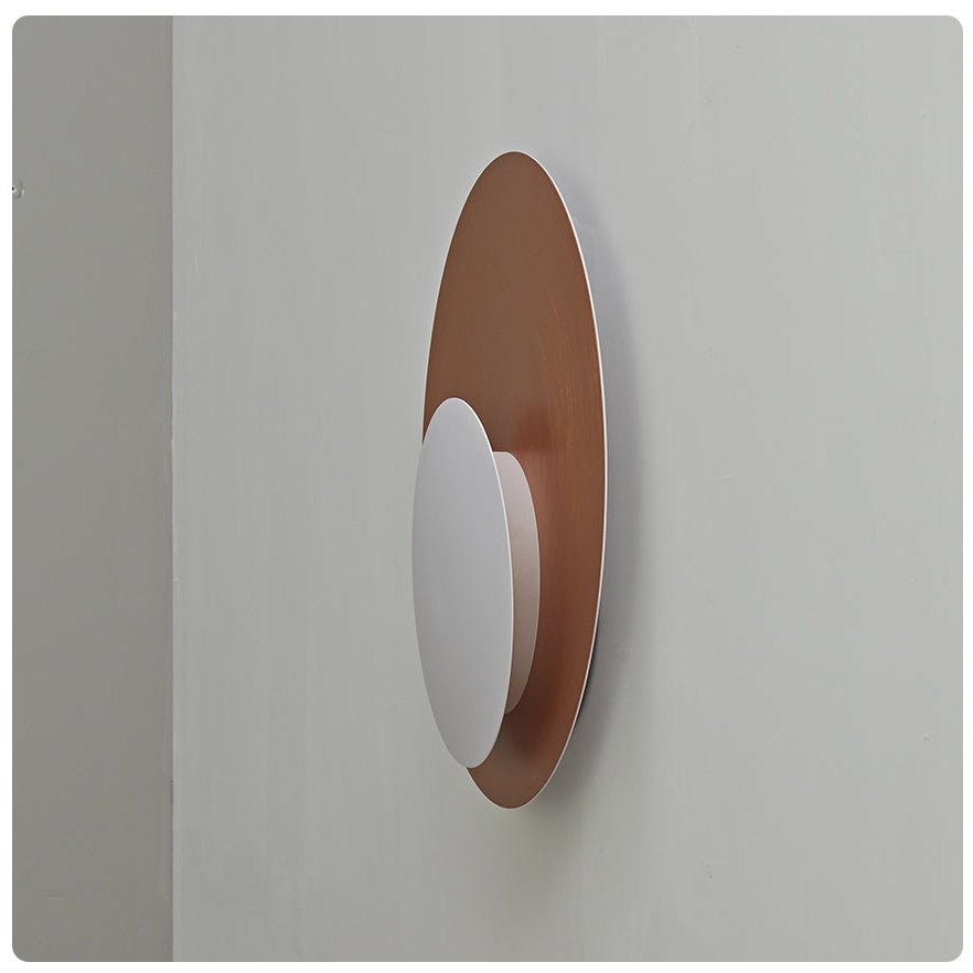 Abstract Circular Crescent Wall Sconce - Image 9