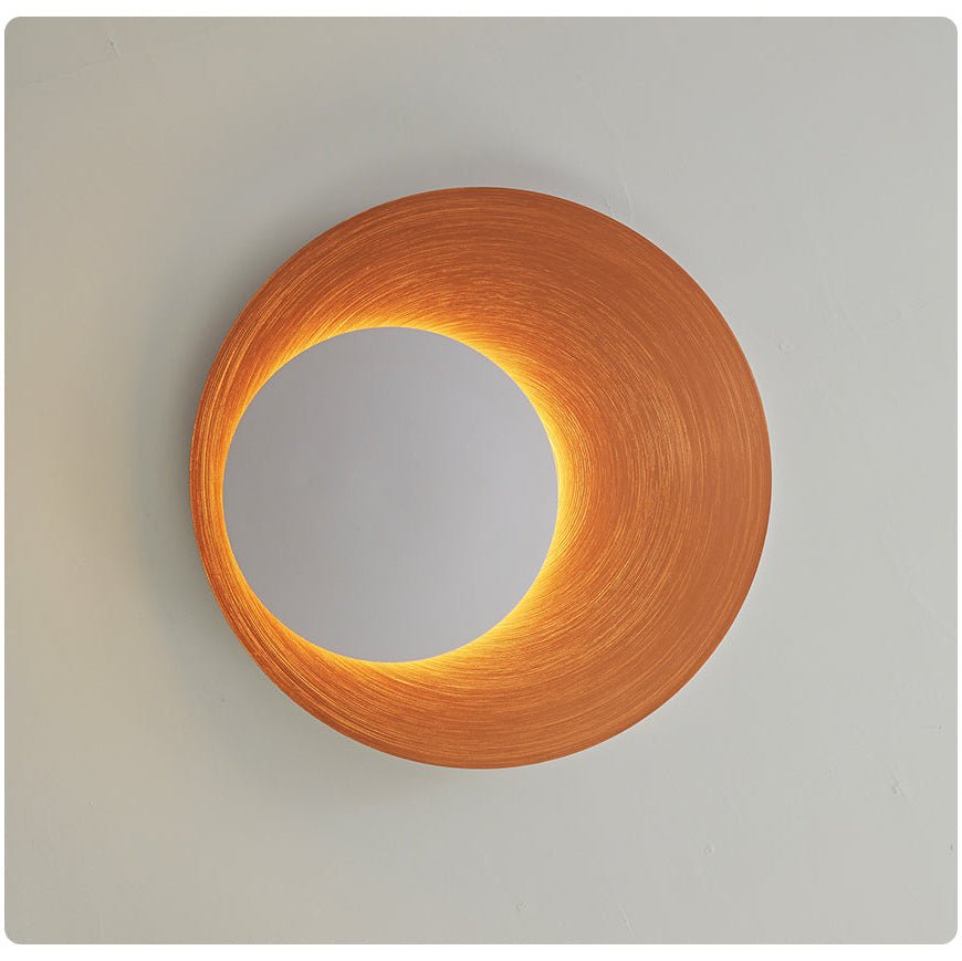Abstract Circular Crescent Wall Sconce - Image 10