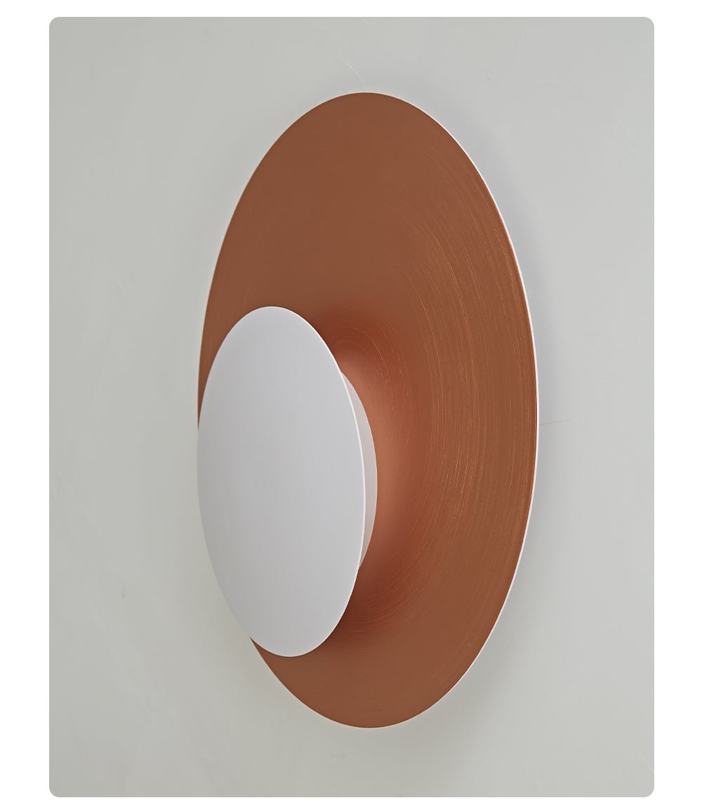 Abstract Circular Crescent Wall Sconce - Image 12