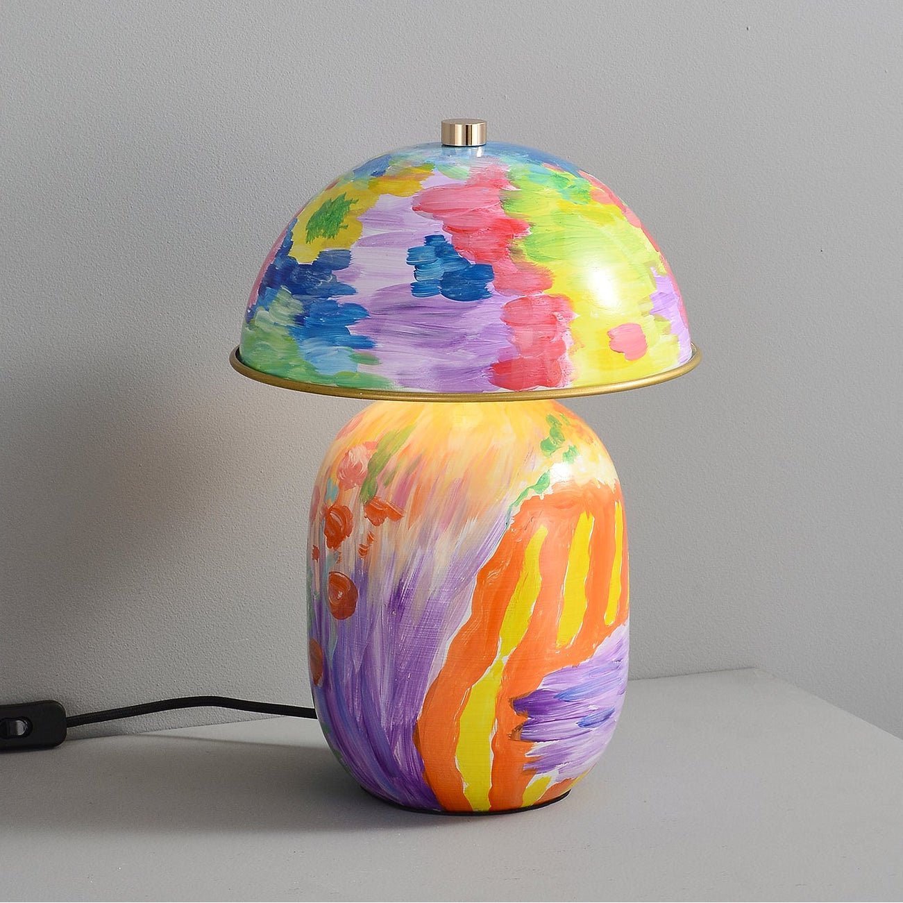 Abstract Mural Table Lamp - Image 3