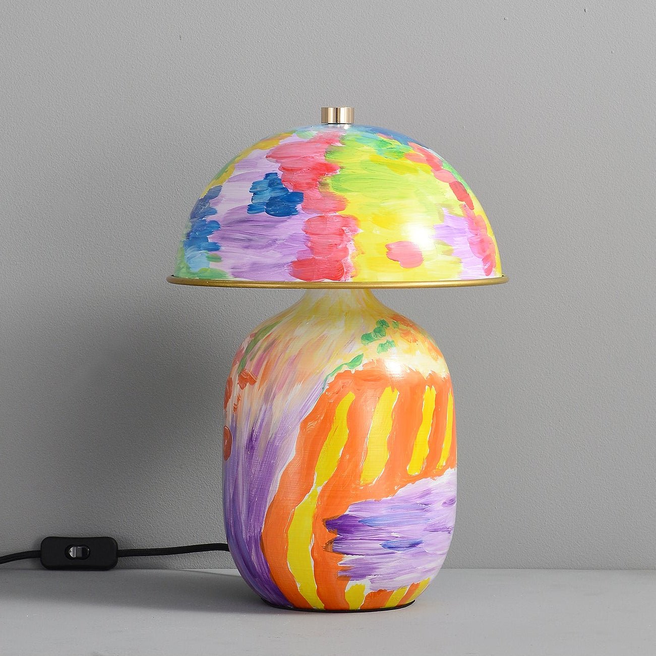 Abstract Mural Table Lamp - Image 5