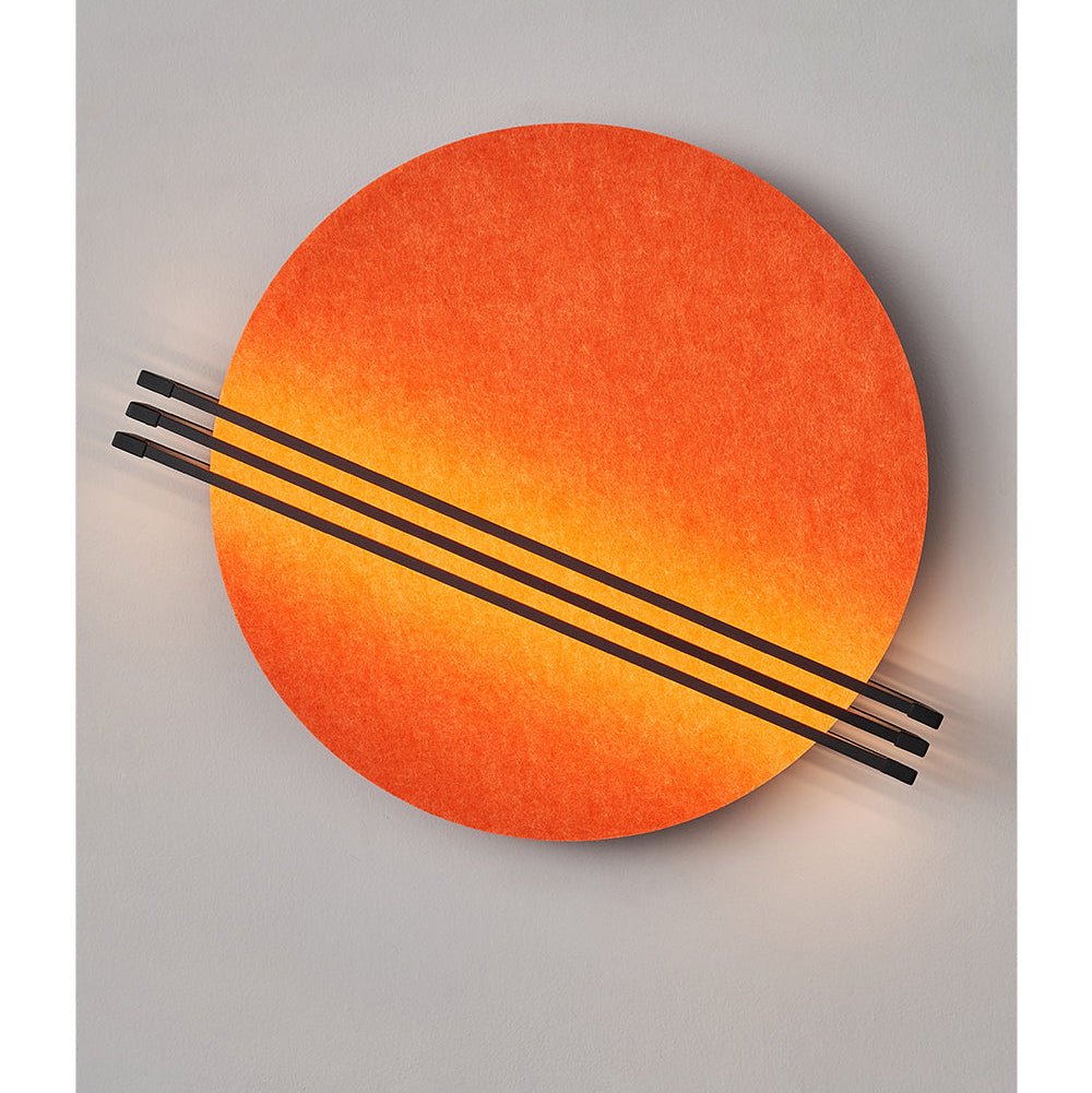 Abstract Sunrise Felt Wall Sconce - Image 15