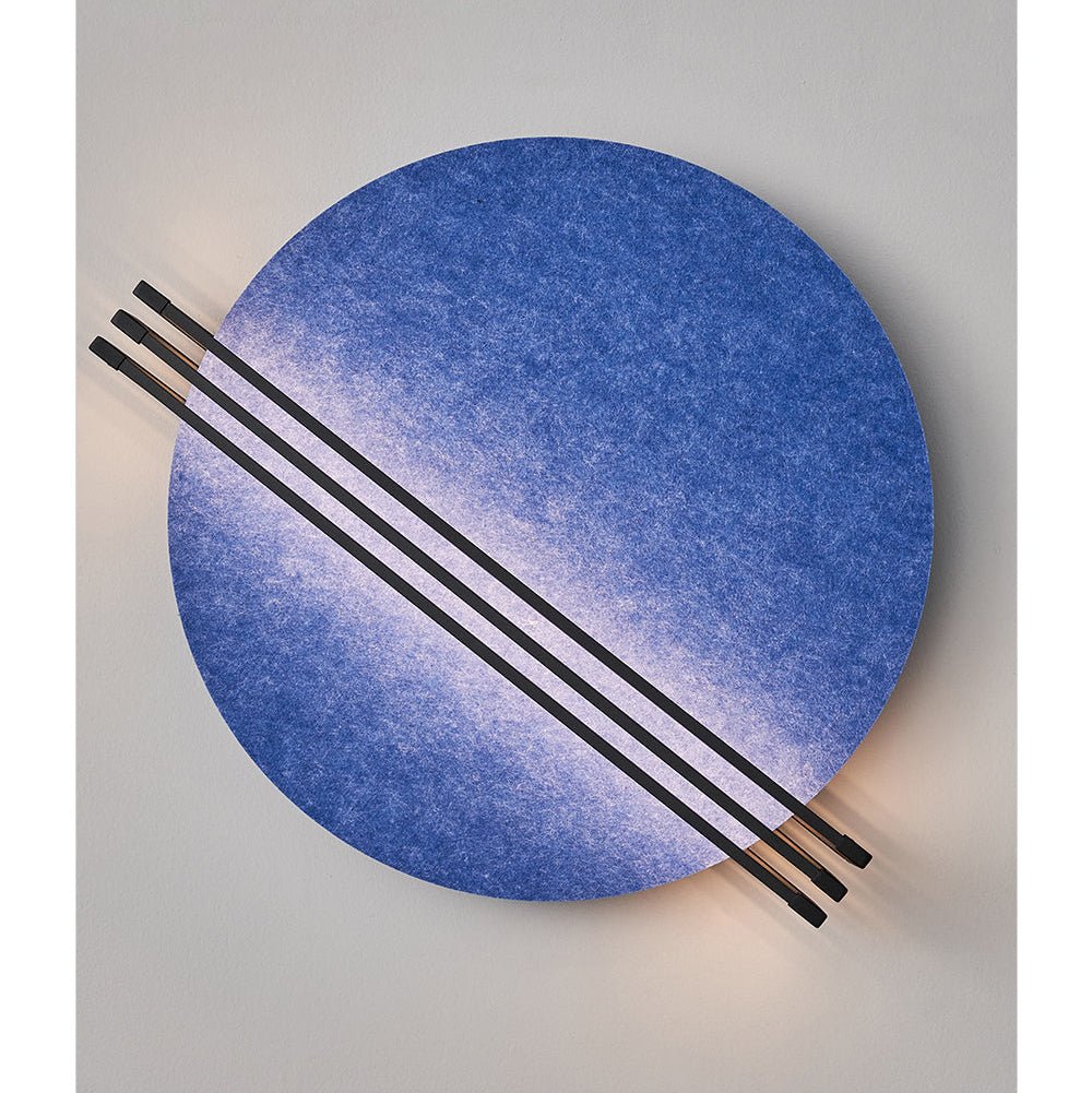 Abstract Sunrise Felt Wall Sconce - Image 12