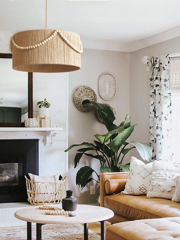 Acacia Rope Pendant Lamp - Image 3
