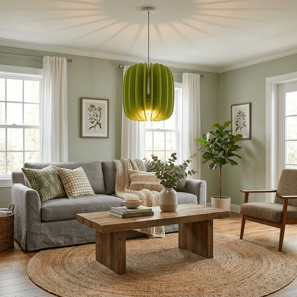 Acoustic Layered Pendant Lamp - Image 6