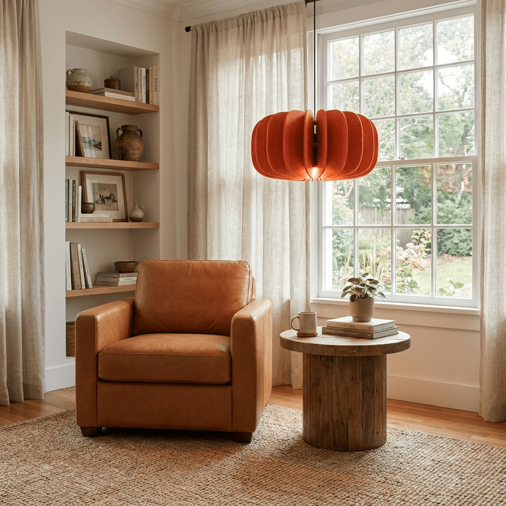 Acoustic Layered Pendant Lamp - Image 7