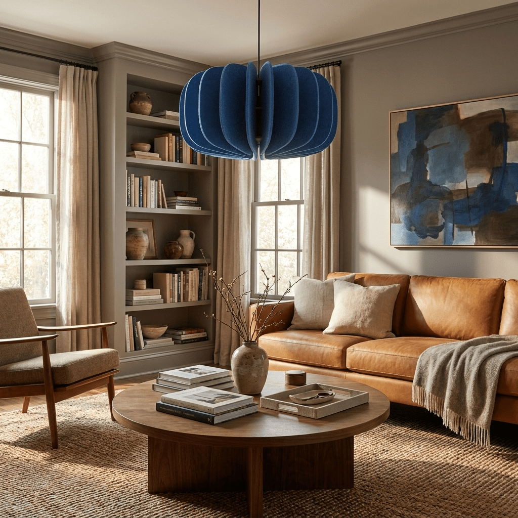 Acoustic Layered Pendant Lamp - Image 4