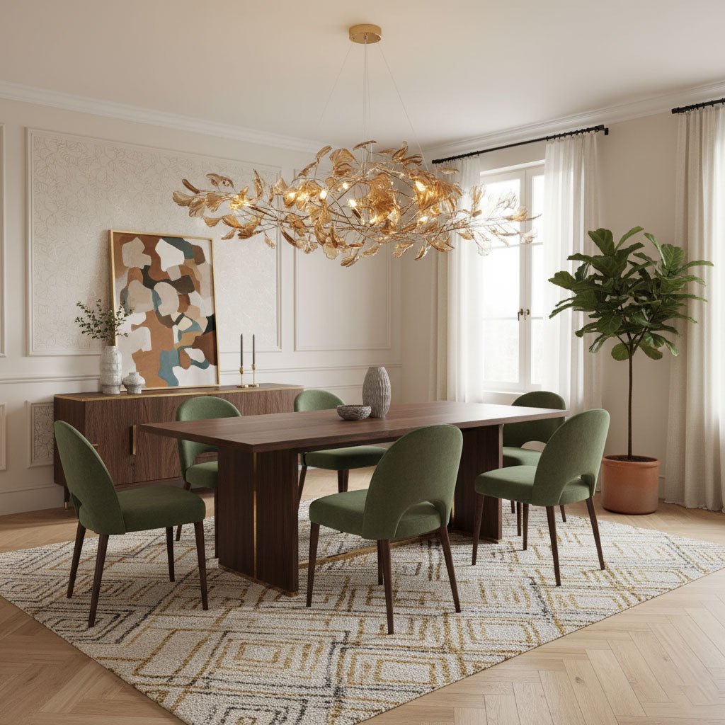 Acrylic Ginkgo Leaf Chandelier - Image 20