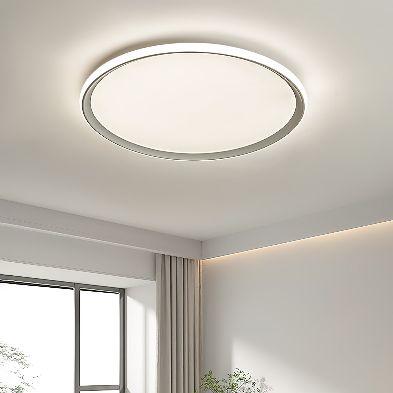 Acrylic Circular LED Ceiling Light - Image 2