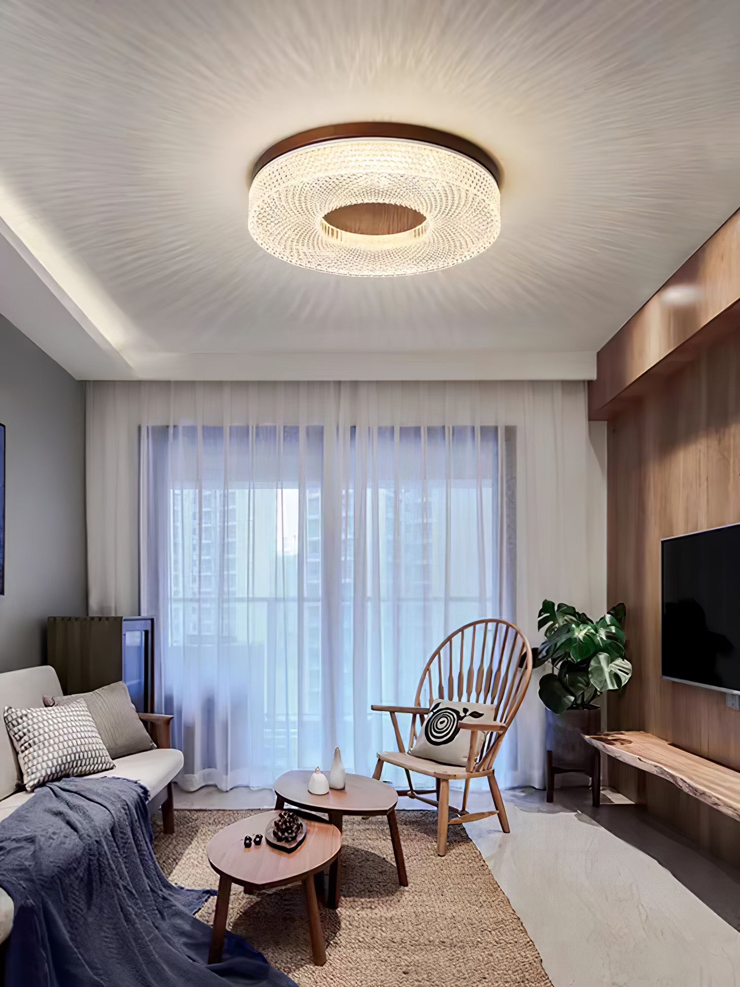 Acrylic Halo Round Ceiling Light - Image 12