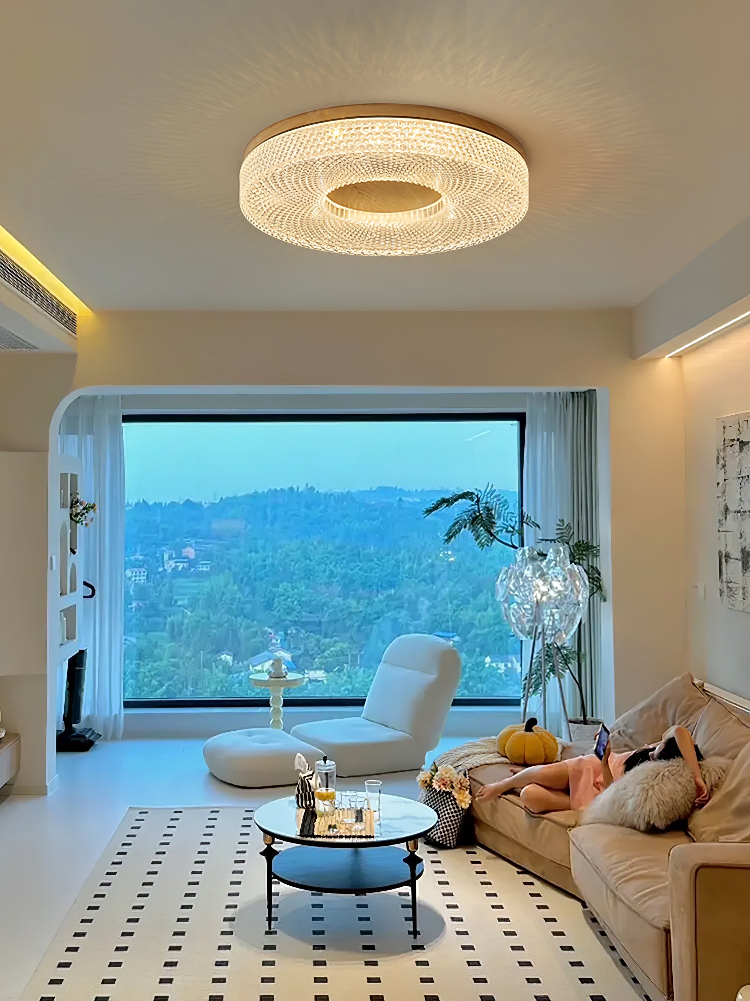 Acrylic Halo Round Ceiling Light - Image 23