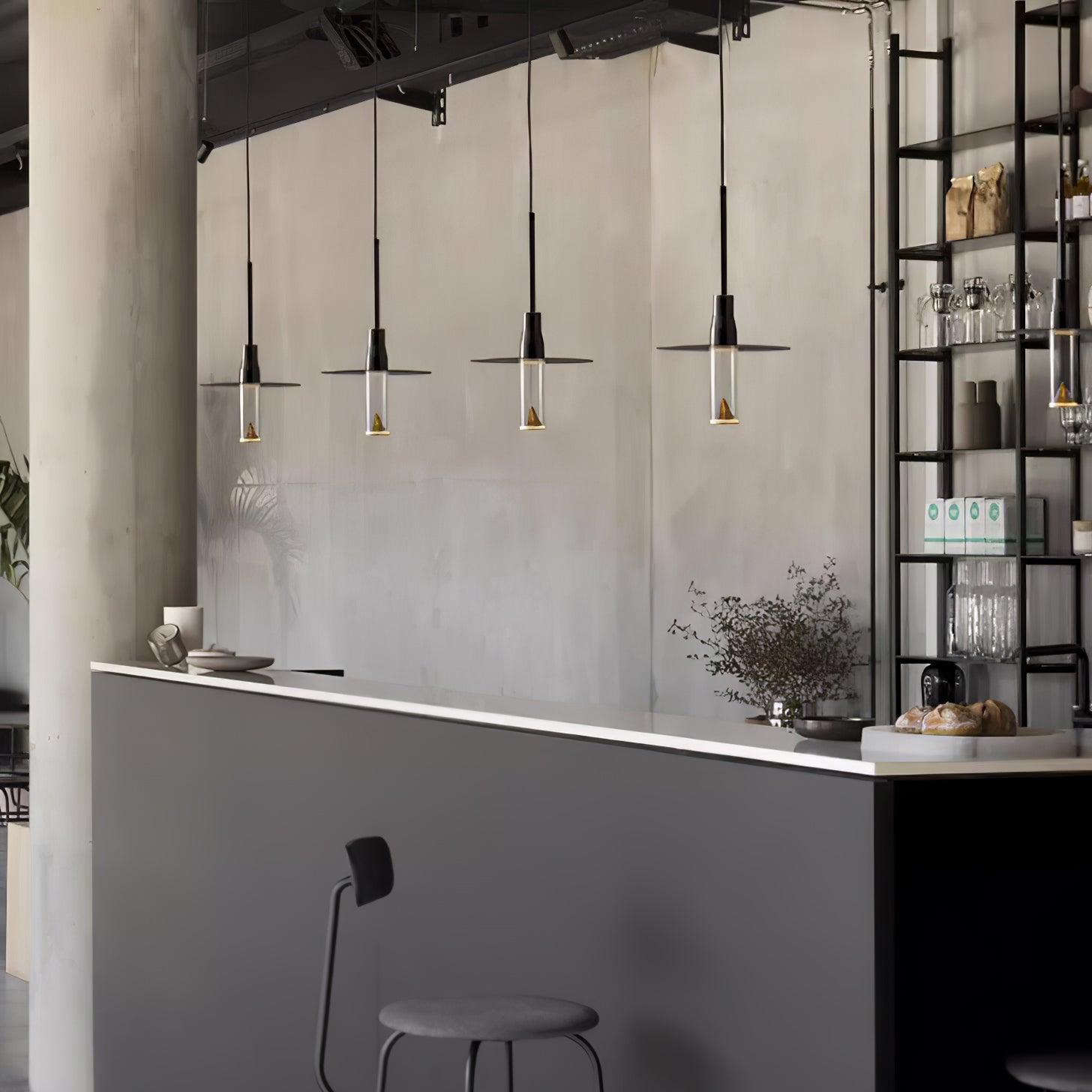 Acrylic Hat Plate Pendant Light - Image 15