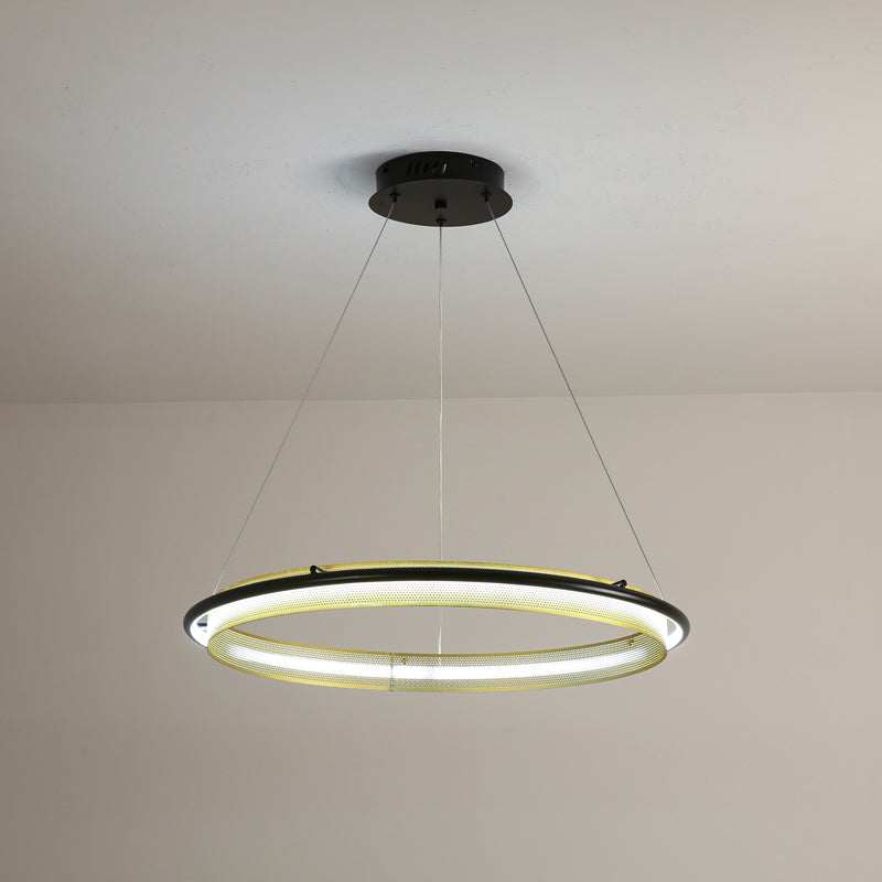 Acrylic LED Round Chandelier - Image 52