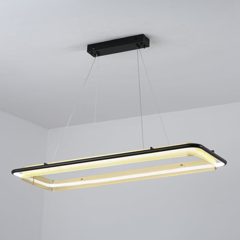Acrylic LED Round Chandelier - Image 56