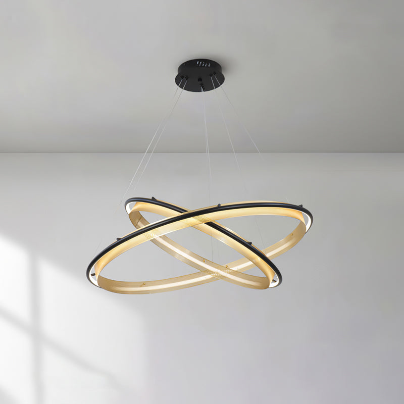 Acrylic LED Round Chandelier - Image 59