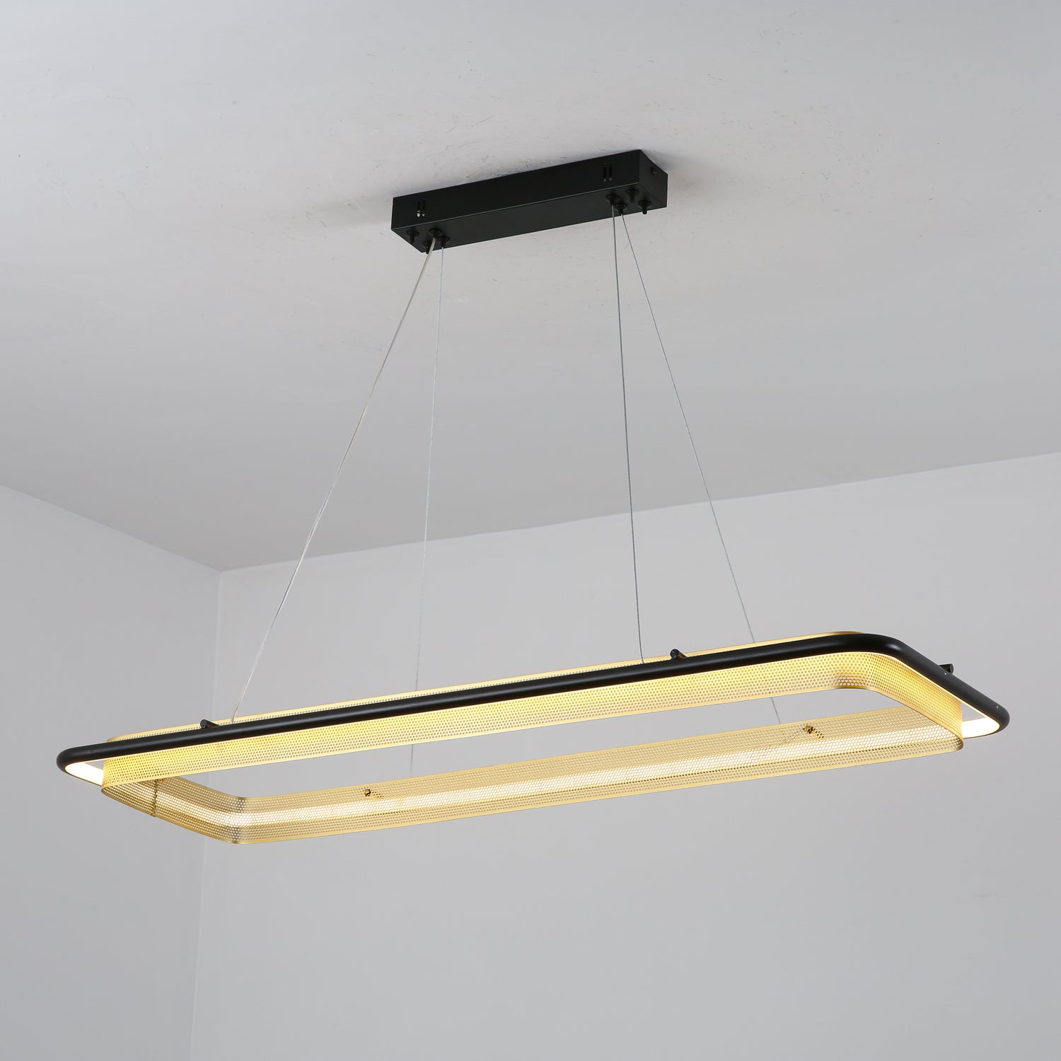 Acrylic LED Round Chandelier - Image 28