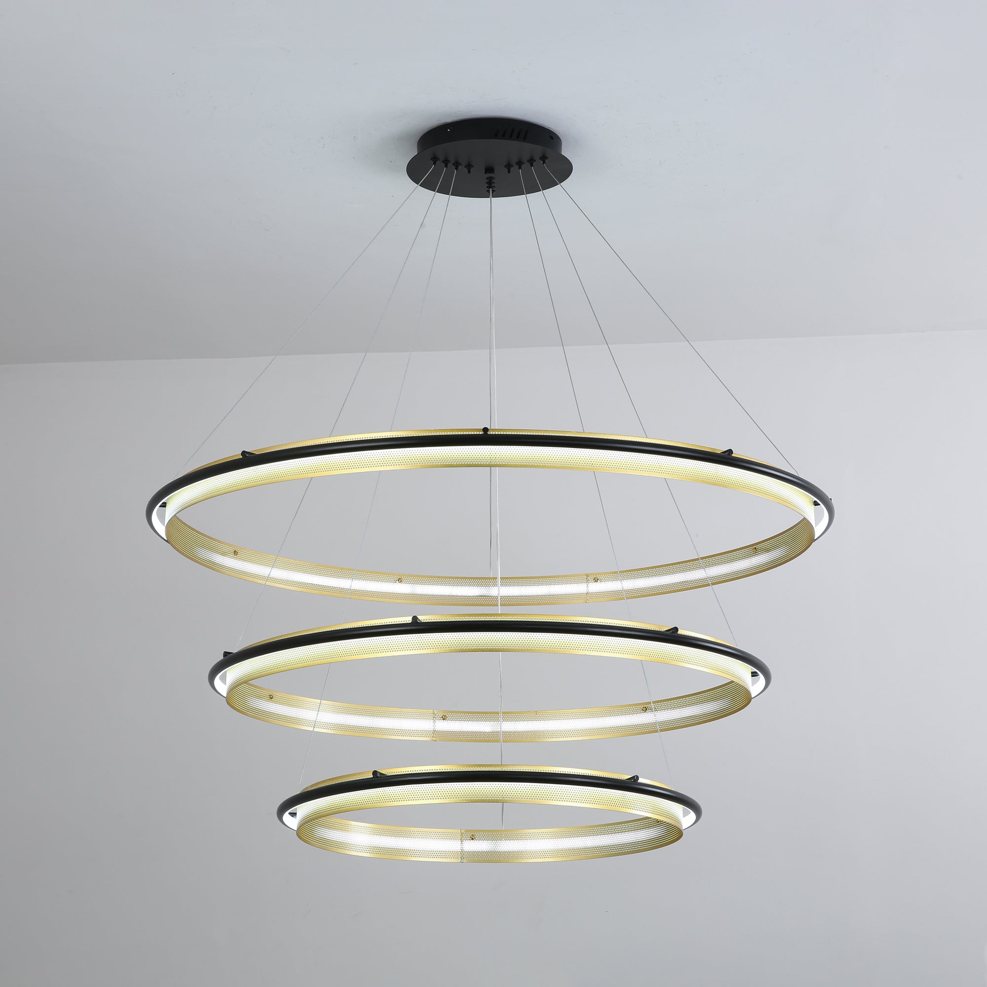 Acrylic LED Round Chandelier - Image 29