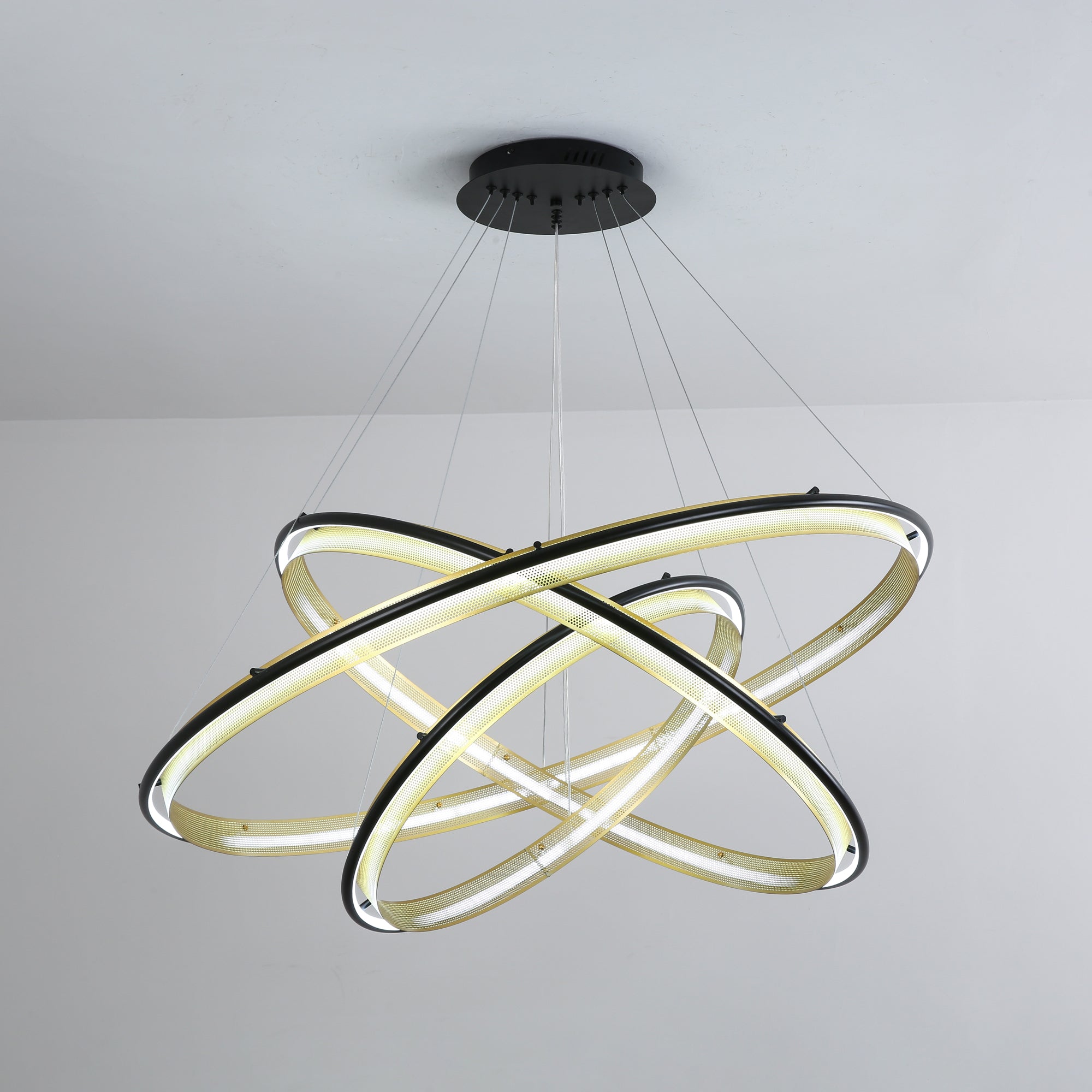 Acrylic LED Round Chandelier - Image 32