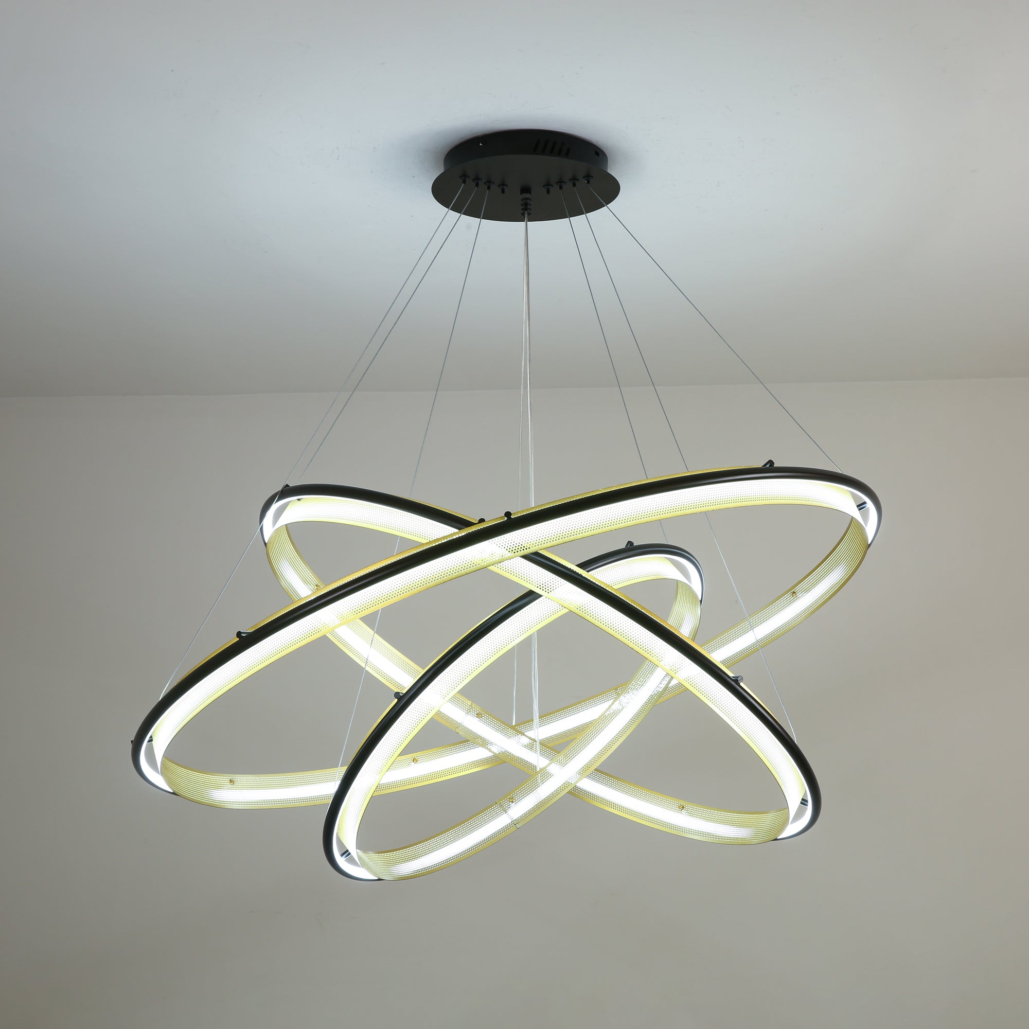Acrylic LED Round Chandelier - Image 34