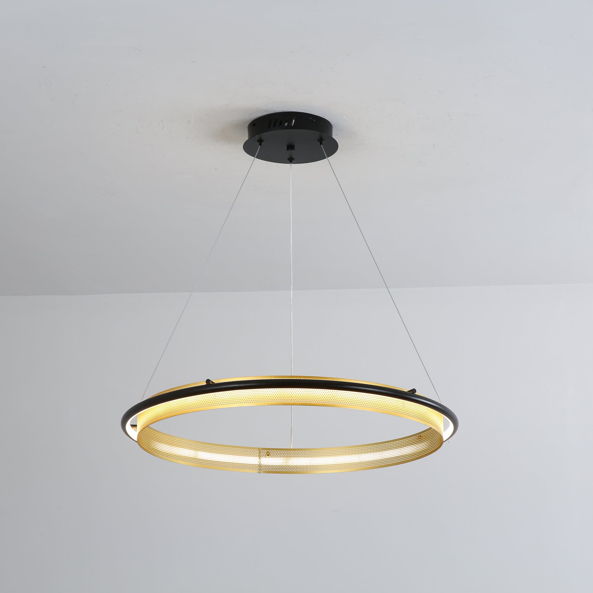 Acrylic LED Round Chandelier - Image 35