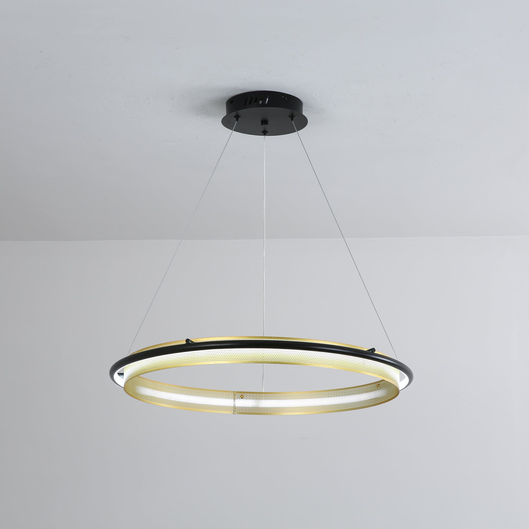 Acrylic LED Round Chandelier - Image 36