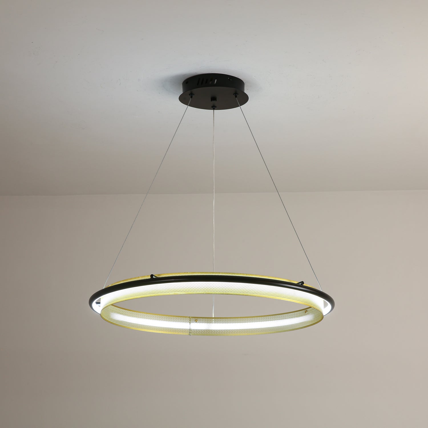 Acrylic LED Round Chandelier - Image 38