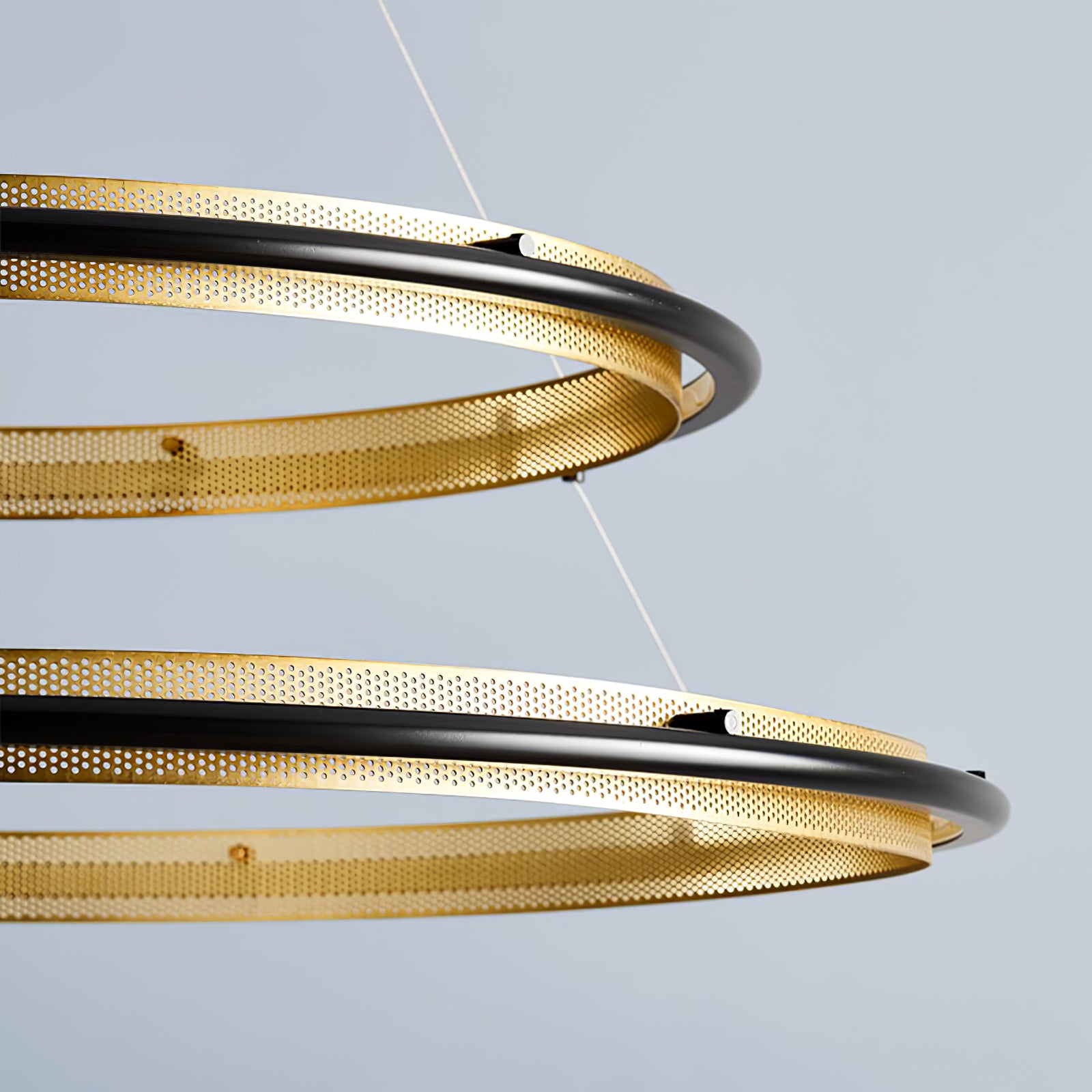 Acrylic LED Round Chandelier - Image 41