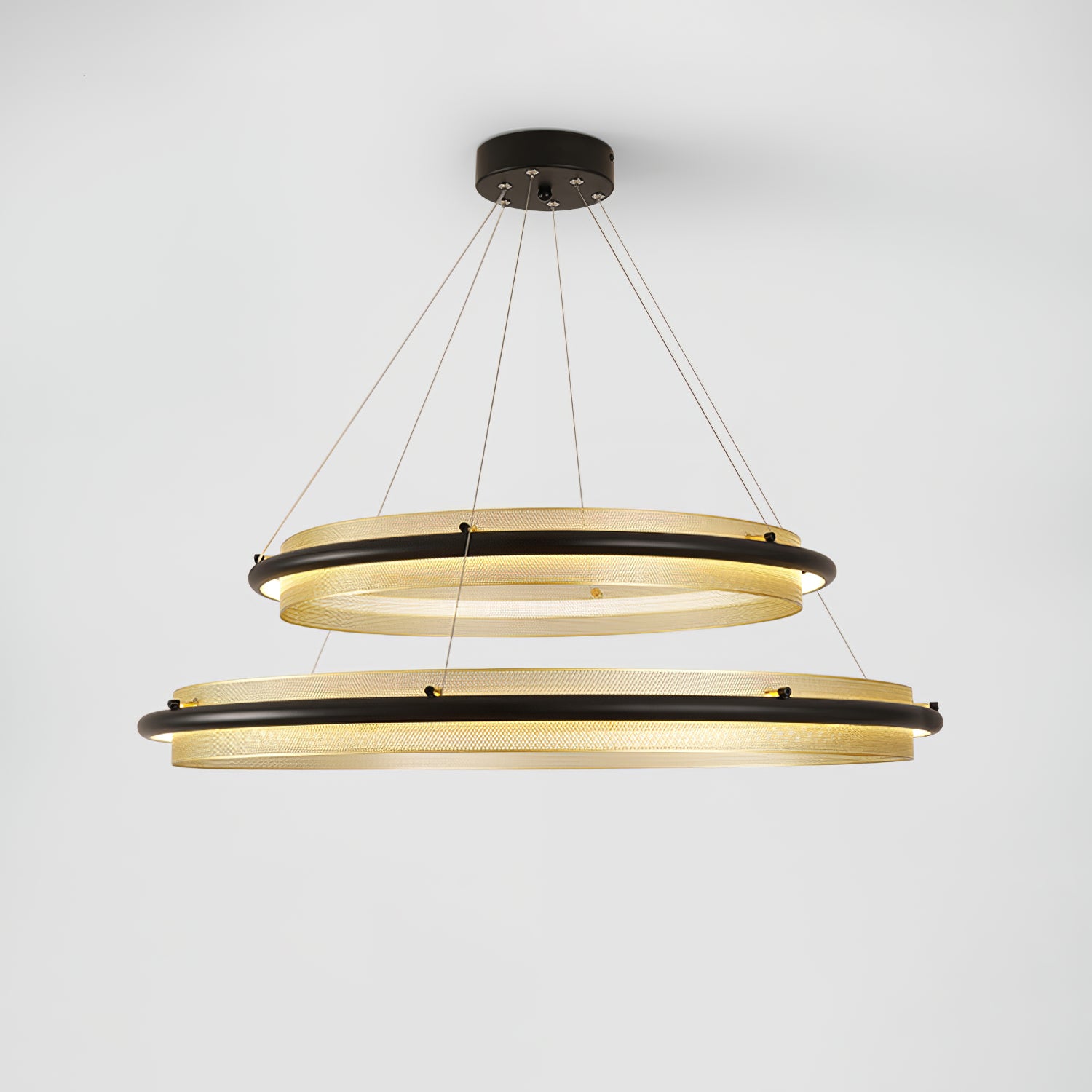 Acrylic LED Round Chandelier - Image 43