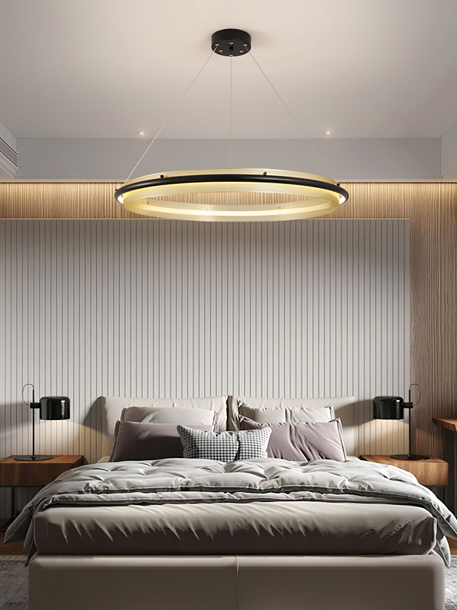 Acrylic LED Round Chandelier - Image 16
