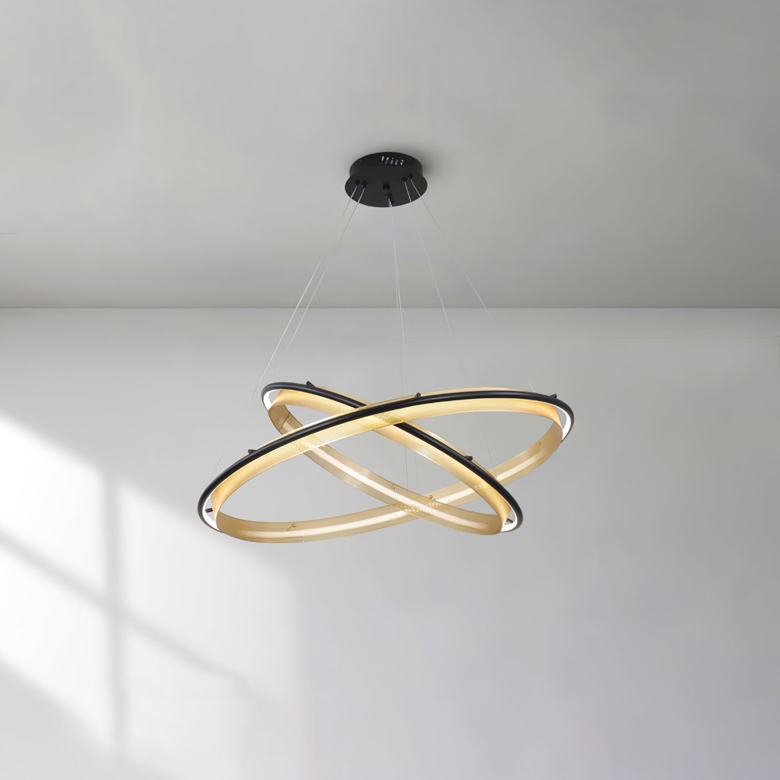 Acrylic LED Round Chandelier - Image 20