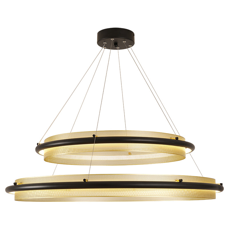 Acrylic LED Round Chandelier - Image 49
