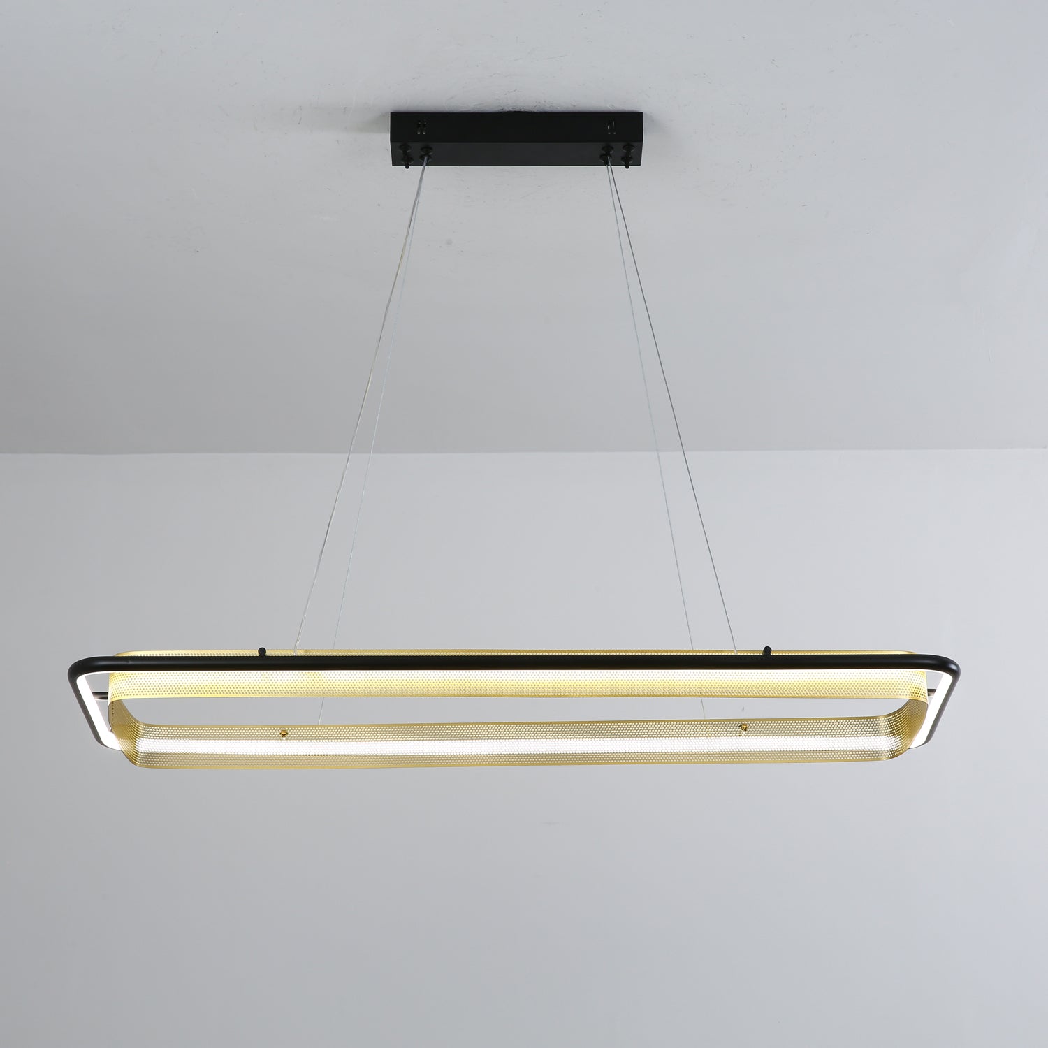 Acrylic LED Round Chandelier - Image 21