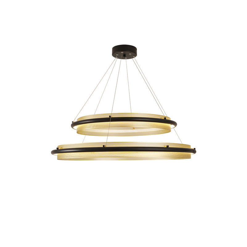 Acrylic LED Round Chandelier - Image 50