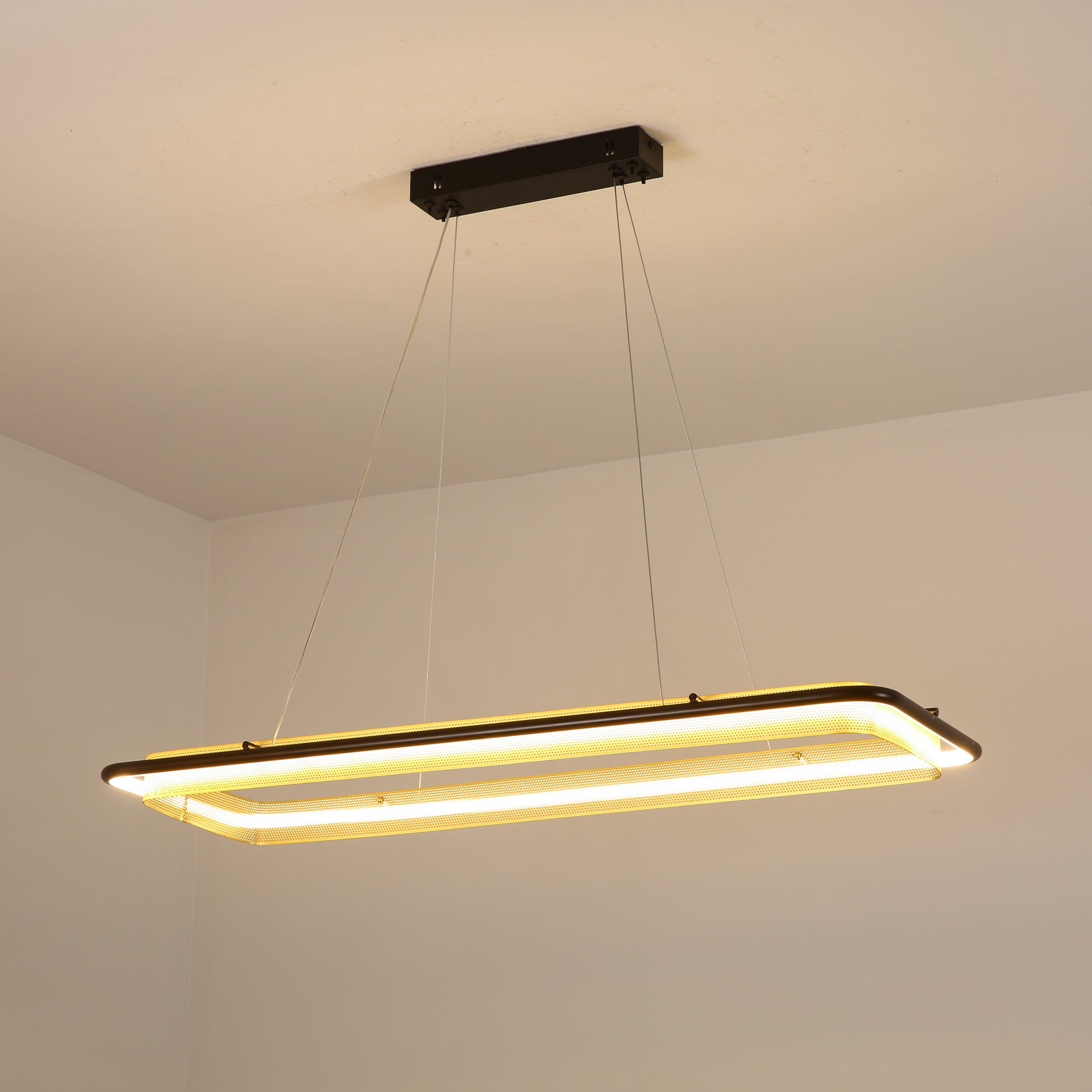 Acrylic LED Round Chandelier - Image 24
