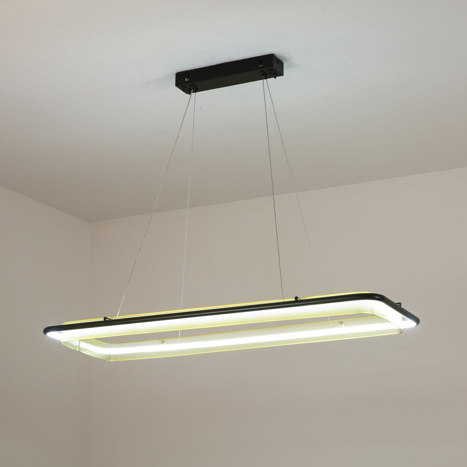 Acrylic LED Round Chandelier - Image 25