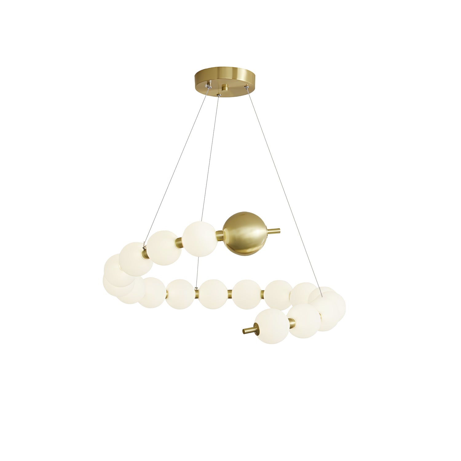Acrylic Pearls Chandelier - Image 19