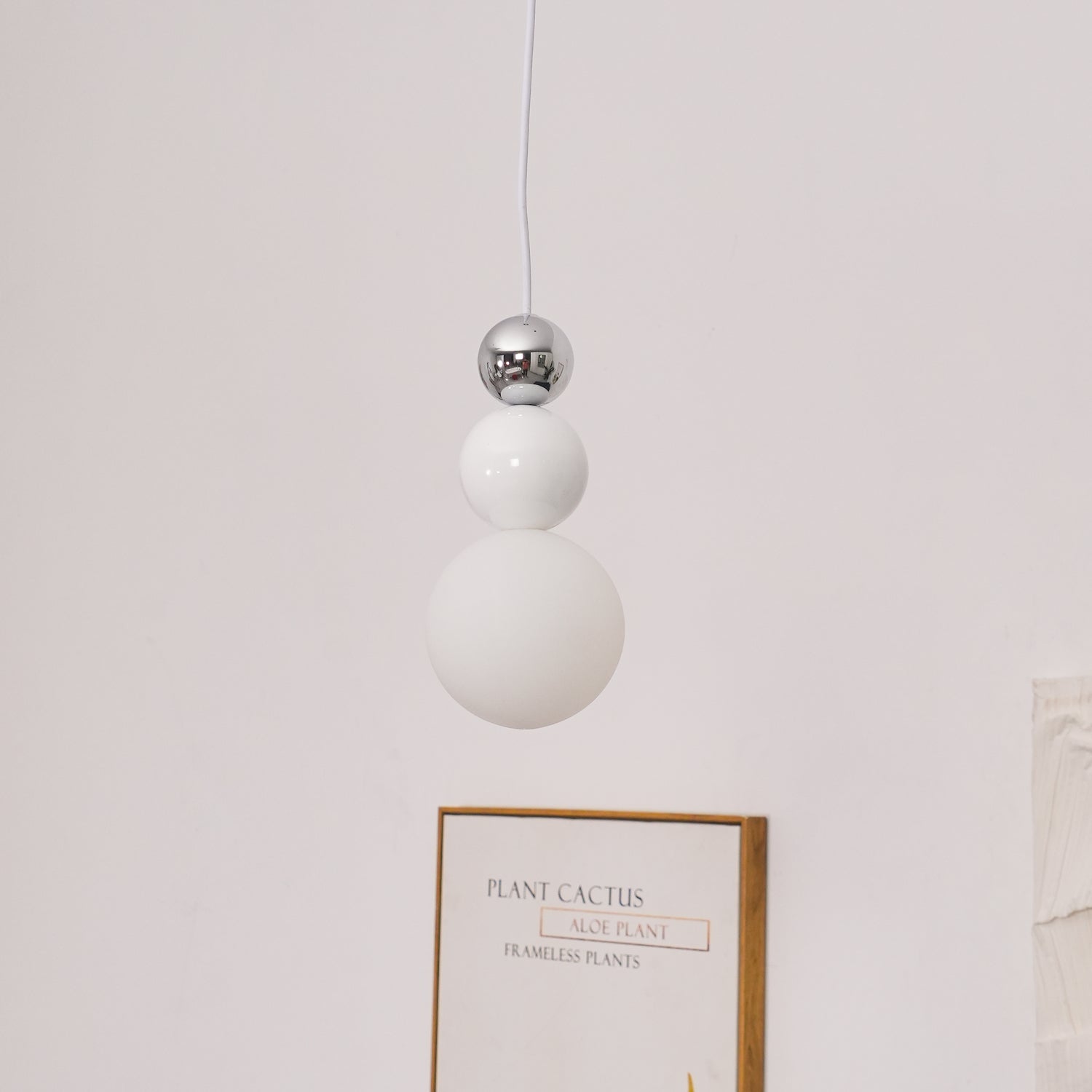 Acrylic Three Ball Pendant Lamp - Image 24