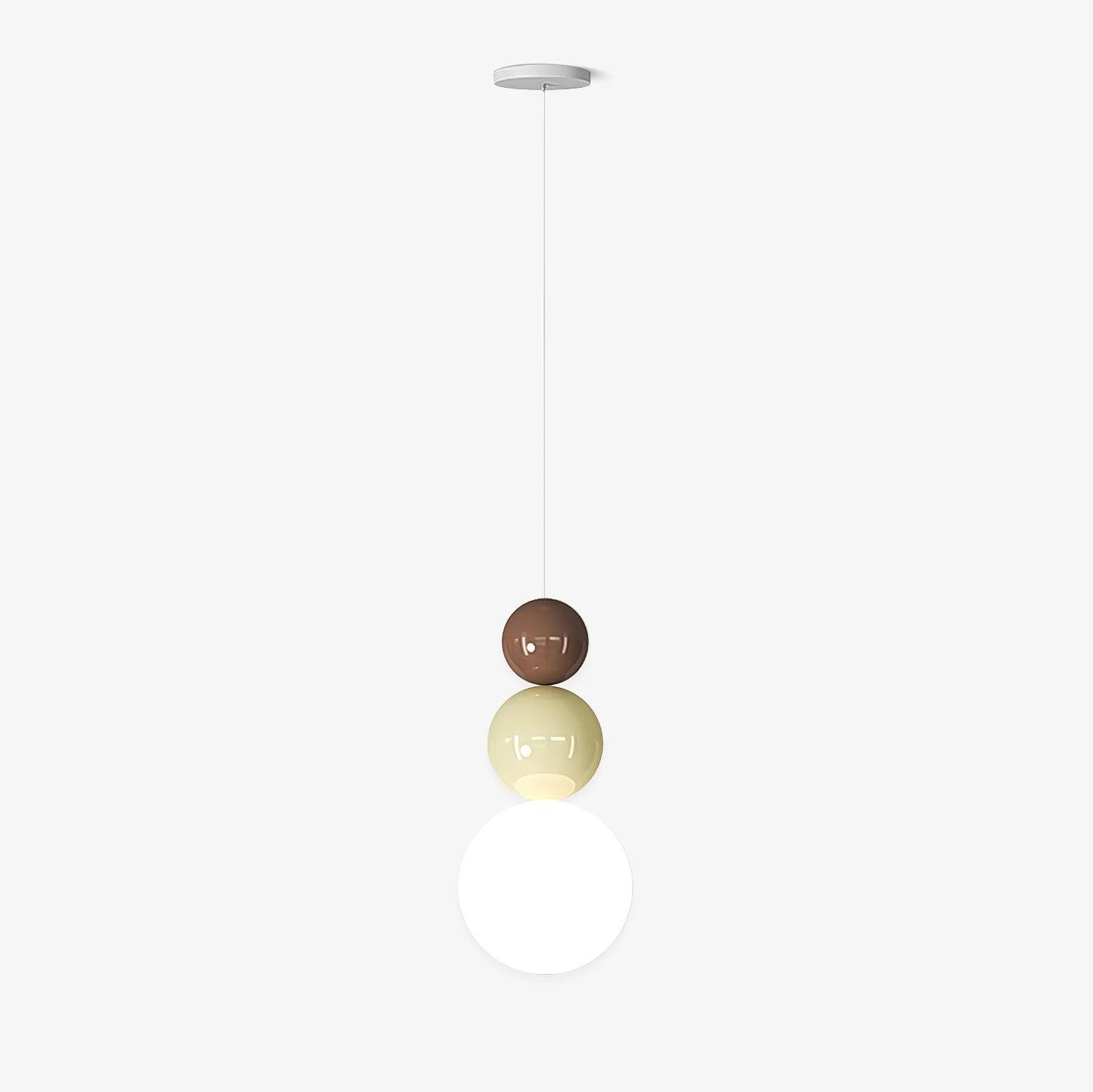 Acrylic Three Ball Pendant Lamp - Image 27