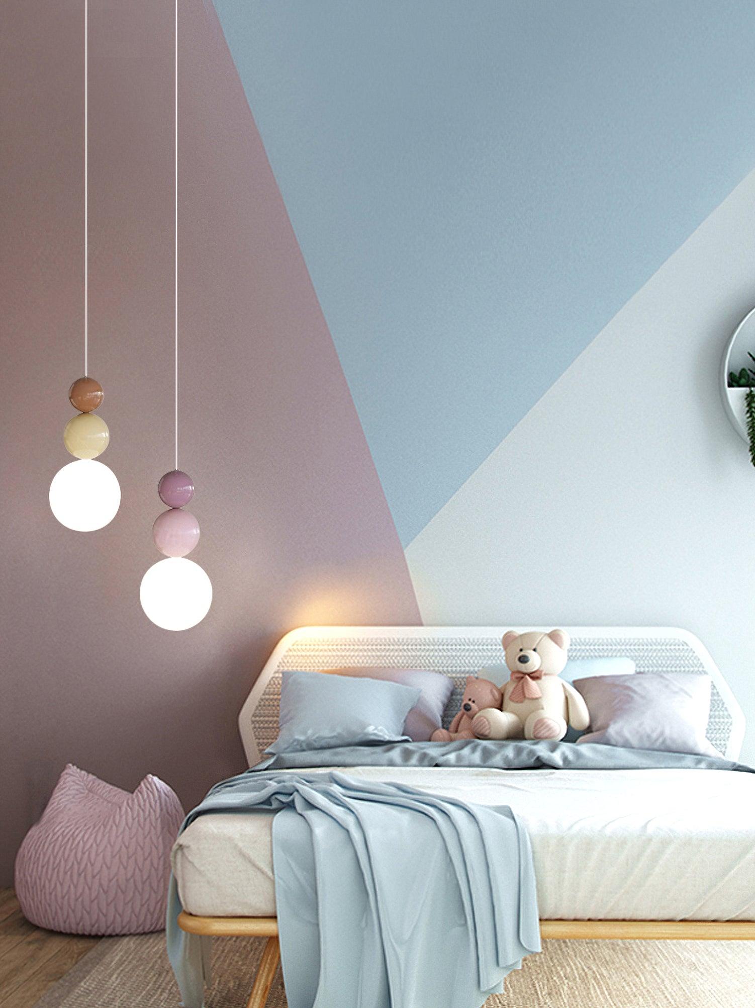Acrylic Three Ball Pendant Lamp - Image 13