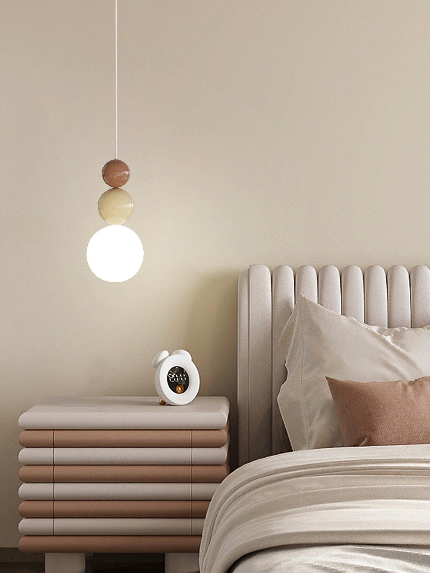 Acrylic Three Ball Pendant Lamp - Image 11