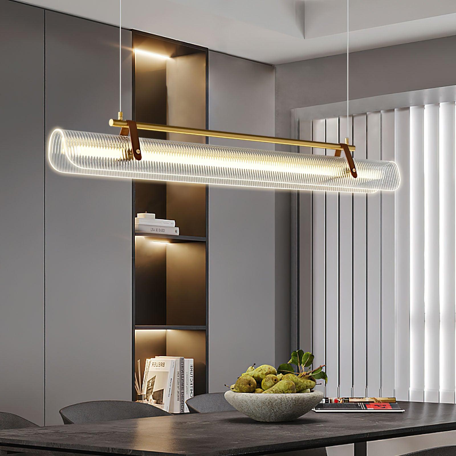 Acrylic Linear Chandelier - Image 3