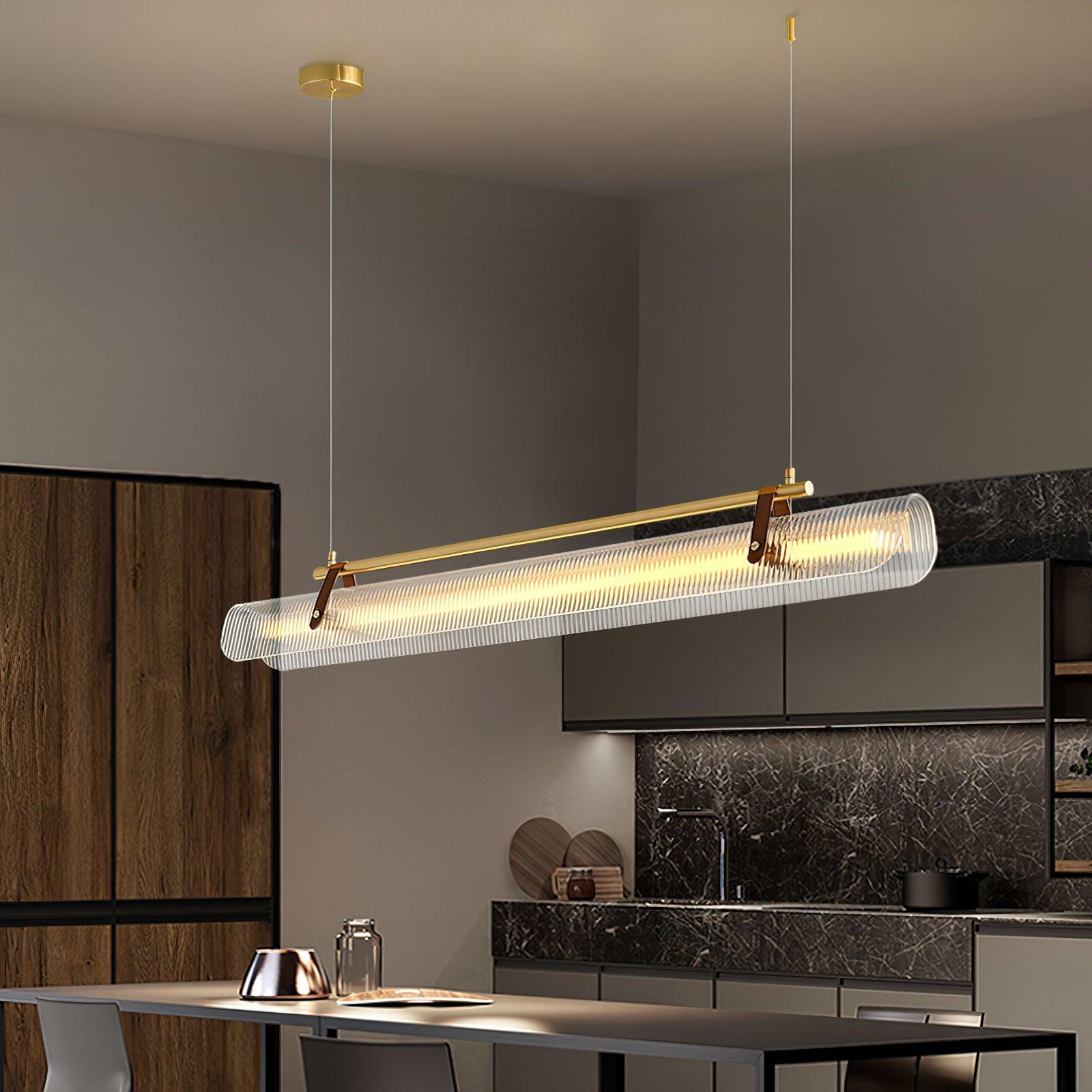 Acrylic Linear Chandelier - Image 4
