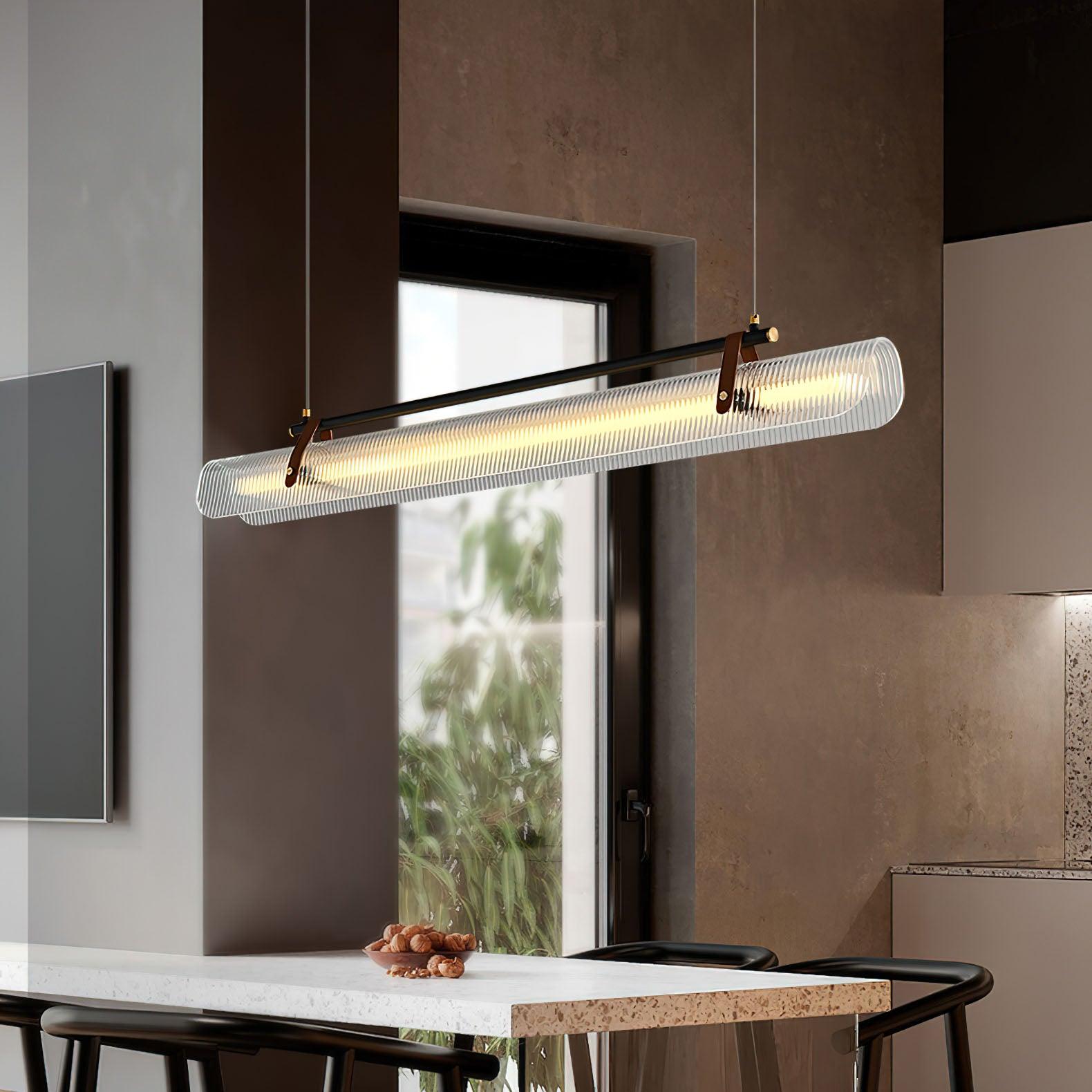 Acrylic Linear Chandelier - Image 7