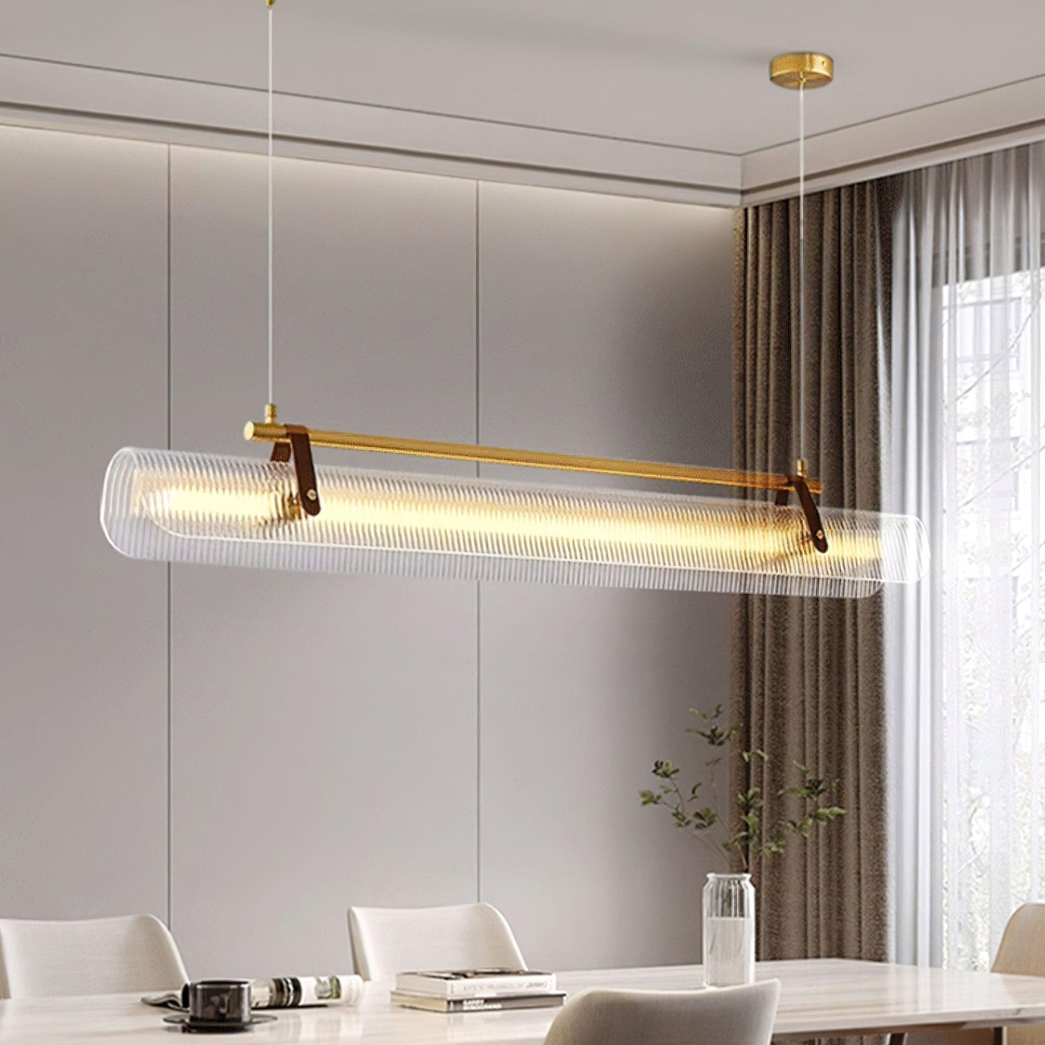 Acrylic Linear Chandelier - Image 2