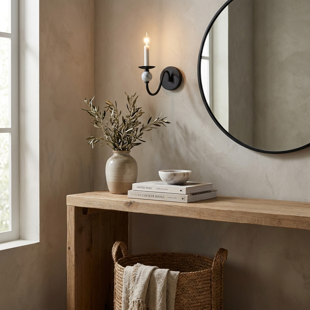 Adair Marble Ball Sconce - Image 4