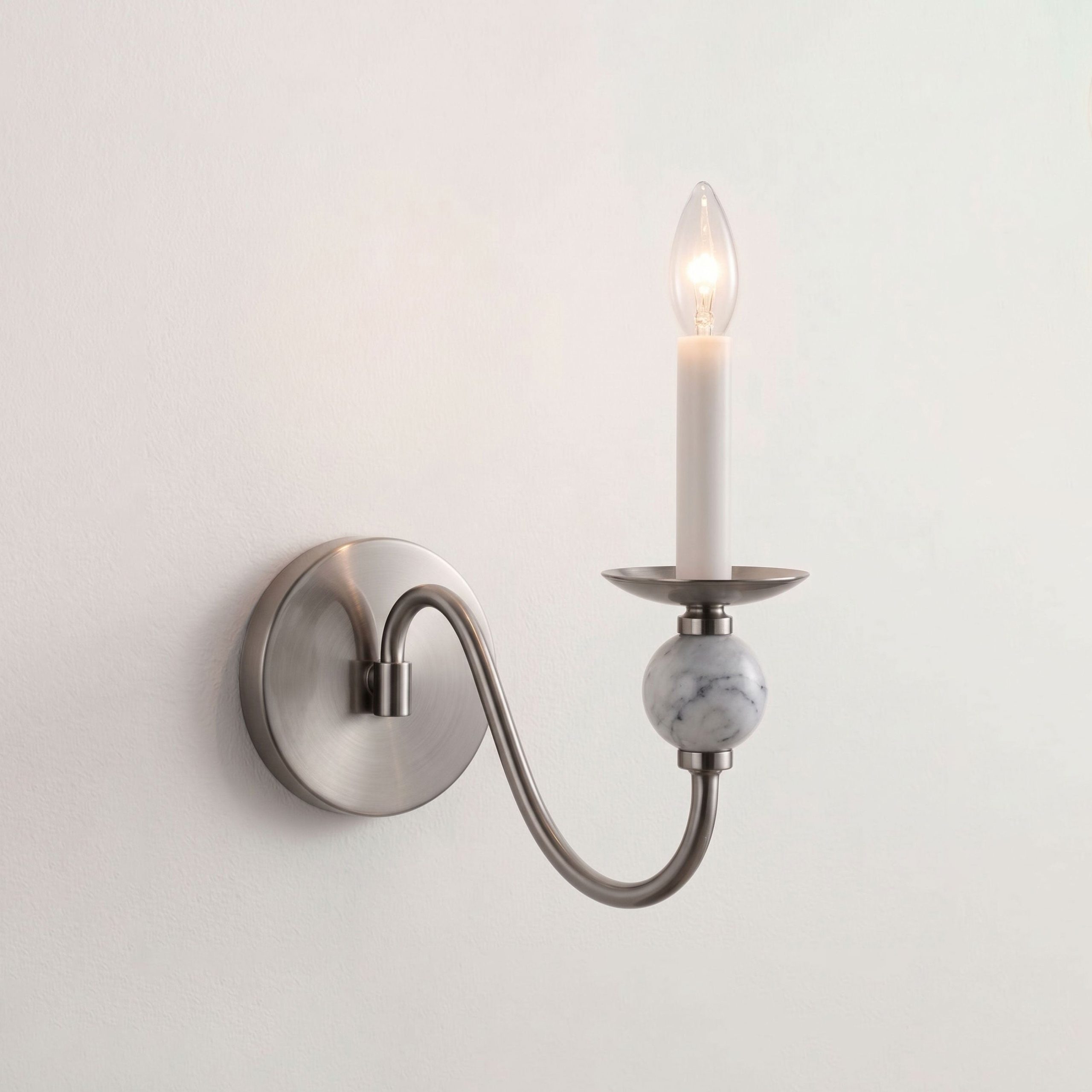 Adair Marble Ball Sconce - Image 6