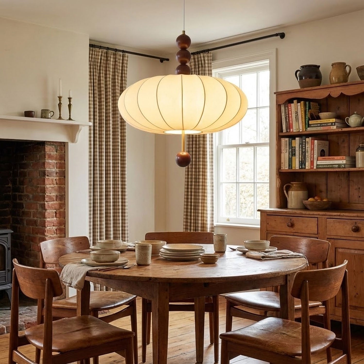 Adelaide Fabric Pendant Light - Image 3
