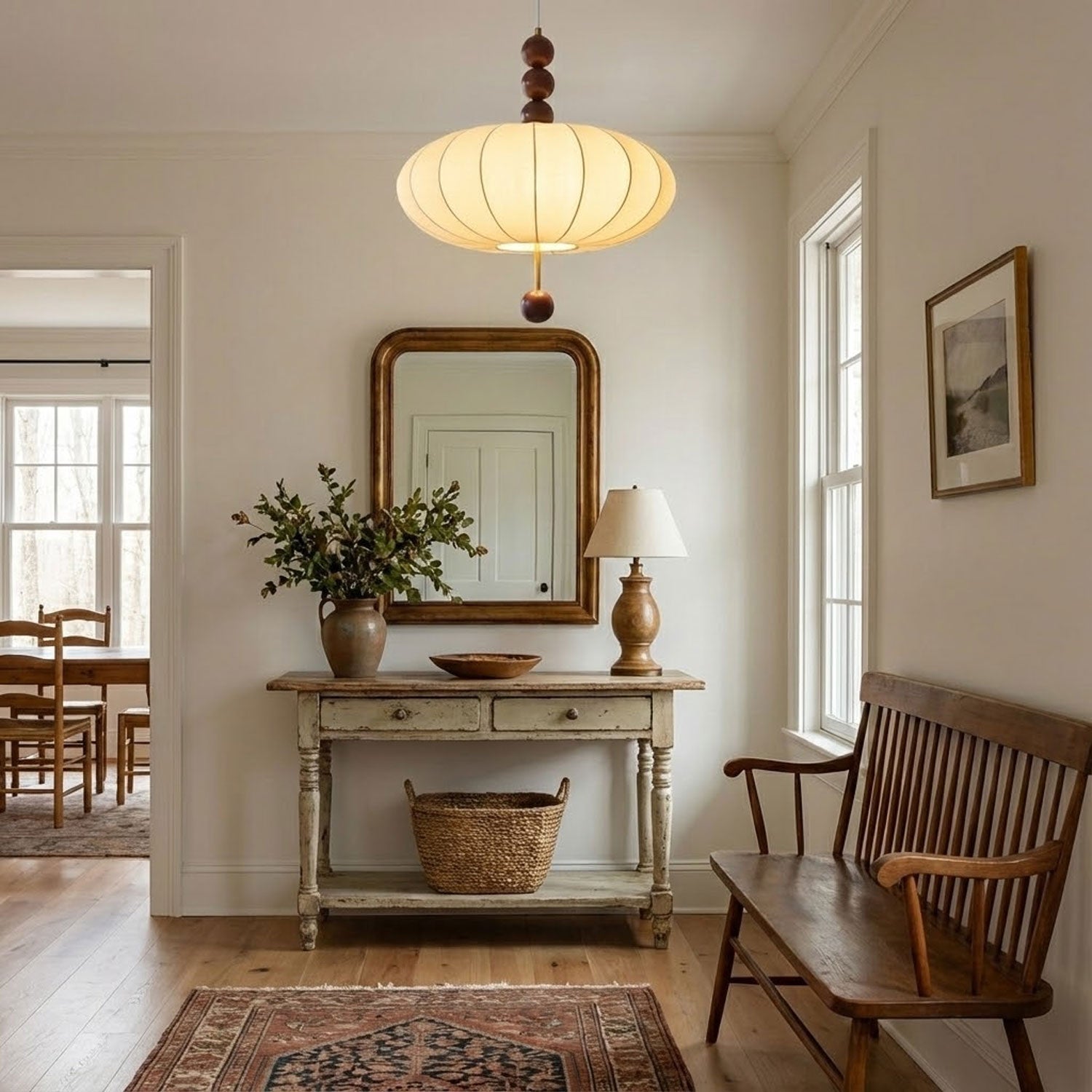 Adelaide Fabric Pendant Light - Image 4
